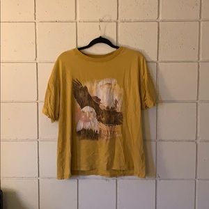 Boohoo Retro Biker Boxy Cropped Tee